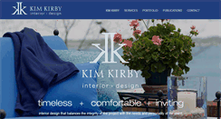 Desktop Screenshot of kimkirbyinteriordesign.com