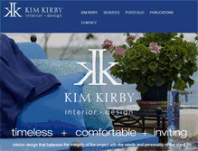 Tablet Screenshot of kimkirbyinteriordesign.com